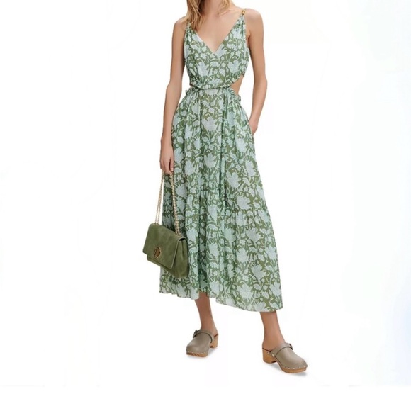 Maje Runitale sleeveless maxi dress - Picture 5 of 5